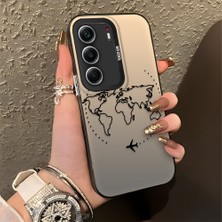 HONTINGA Tecno Camon 40 ile Uyumlu Kılıfı Silikon Kenar Sert Arka Düşüme Önleyici Basitlik Anti Düşme Kamera Korumali Uçuş Desen Telefon Kılıfı Kadın ve Erkek Için Uygundur K1-0714
