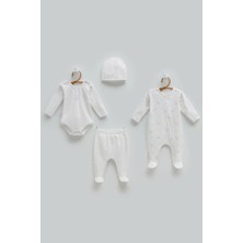 Caramell Love Tıme 4lü Set - Ekru - 56-62 cm Ekru