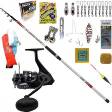 Oslo Okuma Wave Power 8000 420CM 100-250GR Kendo Atlantic Profesyonel Sazan Kıyı Olta Takımı Seti