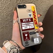 HONTINGA iPhone 8 Plus ile Uyumlu Kılıfı Silikon Kenar Sert Arka Düşüme Önleyici Basitlik Anti Düşme Kamera Korumali Dhl Desen Telefon Kılıfı Kadın ve Erkek Için Uygundur K1-0735