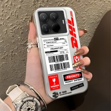 HONTINGA Xiaomi 15T Pro ile Uyumlu Kılıfı Silikon Kenar Sert Arka Düşüme Önleyici Basitlik Anti Düşme Kamera Korumali Dhl Desen Telefon Kılıfı Kadın ve Erkek Için Uygundur K1-0735