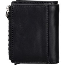 Gp Iguana Deri Cüzdan ve Kartlık, Mekanizmalı, 10 Adet Kart Bölmeli, Siyah