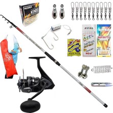 Oslo Okuma Wave Power 8000 420CM 100-250GR Kendo Atlantic Profesyonel Kıyı Olta Takımı Seti