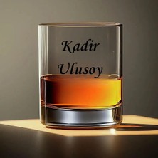 Hediye Vakti Kişiye Özel Isimli Viski Bardağı – Soyisim Yazılı Özel Tasarım Cam Bardak