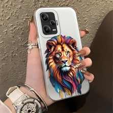 HONTINGA Redmi Note 12 Pro 5g ile Uyumlu Kılıfı Silikon Kenar Sert Arka Düşüme Önleyici Basitlik Anti Düşme Kamera Korumali Kaplan Desen Telefon Kılıfı Kadın ve Erkek Için Uygundur K1-0720