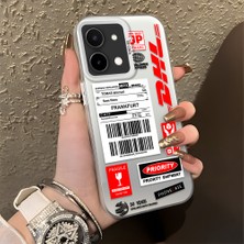 HONTINGA Vivo Y28 ile Uyumlu Kılıfı Silikon Kenar Sert Arka Düşüme Önleyici Basitlik Anti Düşme Kamera Korumali Dhl Desen Telefon Kılıfı Kadın ve Erkek Için Uygundur K1-0735