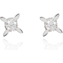 Berk Mücevherat Pırlanta Tektaş Küpe