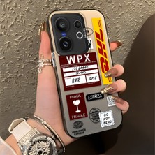 HONTINGA Vivo X200 Fe ile Uyumlu Kılıfı Silikon Kenar Sert Arka Düşüme Önleyici Basitlik Anti Düşme Kamera Korumali Dhl Desen Telefon Kılıfı Kadın ve Erkek Için Uygundur K1-0735