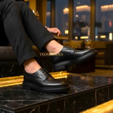 By Barretti Siyah Kalıntaban Bogota Klasik Ayakkabı