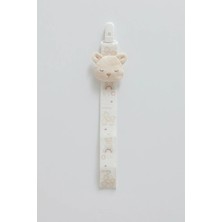 Caramell Sevimli Hayvanlar Kumaş Emzik Askısı - Bej - St Bej