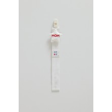 Caramell Famıly Star Kumaş Emzik Askısı - Kırmızı - St Kırmızı