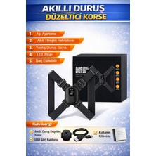 Mdstech Akıllı Duruş Düzeltici Korse Ayarlanabilir – Titreşim Uyarılı Postür Destekleyici Sırt Dikleştirici Kamburluk Önleyici Cihaz