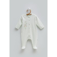 Caramell Love Tıme Ön Çıtçıtlı Tulum - Yeşil - 56-62 cm Yeşil