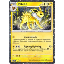 Jolteon [cosmos Holo] #169 Pokemon Promo Orijinal Kartı