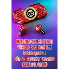 MiraLive Bluetooth Kulaklık Stres Çarklı Döndürülebilir Uzun Şarj Süreli  Kulaklığı