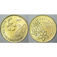 Banknoting Malezya 20 Sen 2019 Çilaltı.