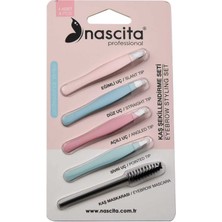 Nascita Profesyonel Cımbız & Kaş Maskarası Seti 5'li