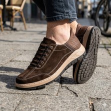 Kindep (Carlo Rossi) Içi Dışı Hakiki Deri Rahat Erkek Günlük Ayakkabı Kahve