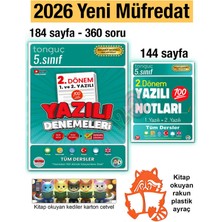 Tonguç Akademi 5. Sınıf 2026 2. Dönem Yazılı Denemeleri ve Notları