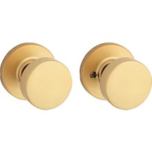 SHC4200 Pismo Iç Kapı Kolu, Kapı Kolu, Dolap ve Koridor Kapıları Için, Kilitlenmeyen Kapı Kolu, Saten Pirin