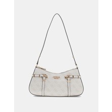 Guess Leona Logolu Kadın Mavi Omuz Çantası HWSG9917180-BNN