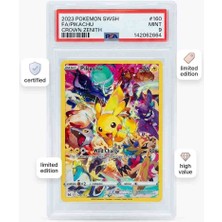 Pokemon Psa 9 Mint Pikachu 160/159 Crown Zenith Pokémon Kart – Sertifikalı Koleksiyon Kartı