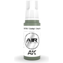 Ak Interactive Ak 11847 17 Ml. Raf Cockpit Grey-Green, Aircraft Serisi 3gen Akrilik Model Boyası