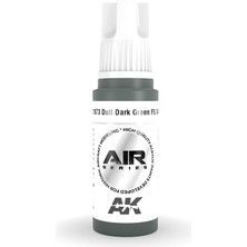 Ak Interactive Ak 11873 17 Ml. Dull Dark Green Fs 34092, Aircraft Serisi 3gen Akrilik Model Boyası
