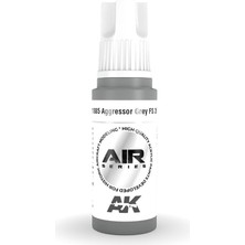 Ak Interactive Ak 11885 17 Ml. Aggressor Grey Fs 36251, Aircraft Serisi 3gen Akrilik Model Boyası