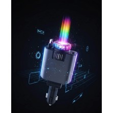 MiraLive Araç Şarj Aleti Yıldız Tavan Işıklı Hava Nemlendirici Aroma Atı