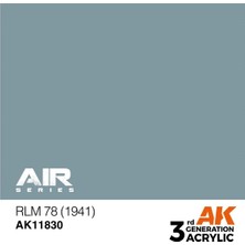 Ak Interactive Ak 11830 17 Ml. Rlm 78 (1941), Aircraft Serisi 3gen Akrilik Model Boyası