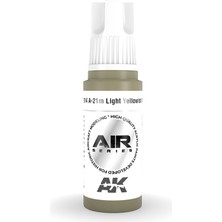 Ak Interactive Ak 11914 17 Ml. A-21M Light Yellowish Brown, Aircraft Serisi 3gen Akrilik Model Boyası