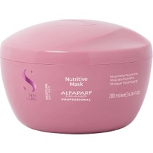 Alfaparf Milano Moisture Nutritive Nemlendirici Saç Maskesi 200 ml Saçlara Nem Kazandırır, Yumuşak, Parlak ve Kolay Taranabilir Hale Getirir
