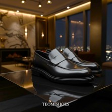 By Barretti Siyah Rugan Paris Model Casual