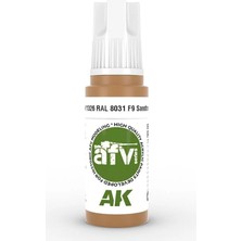Ak Interactive Ak 11326 17 Ml. Ral 8031 F9 Sandbraun, Afv Serisi 3gen Akrilik Model Boyası