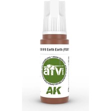 Ak Interactive Ak 11338 17 Ml. Nº8 Earth Red (FS30117), Afv Serisi 3gen Akrilik Model Boyası