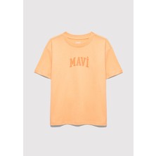 Mavi 26Y134002488 Turuncu Kız Çocuk T-Shirt M7610467-71160