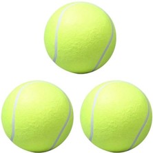 abnturk 3'lü Profesyonellerin Kullanımına Uygun Dayanıklı Antrenman Tenis Topları Tennis Sport