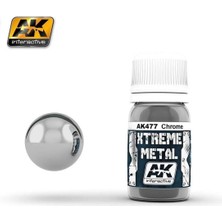 Ak Interactive Ak 477 30 Ml. Krom Rengi, Xtreme Metal Serisi Model Boyası