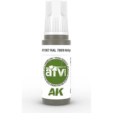 Ak Interactive Ak 11307 17 Ml. Ral 7009 Hellgrau, Afv Serisi 3gen Akrilik Model Boyası