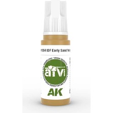 Ak Interactive Ak 11354 17 Ml. Idf Early Sand Yellow, Afv Serisi 3gen Akrilik Model Boyası
