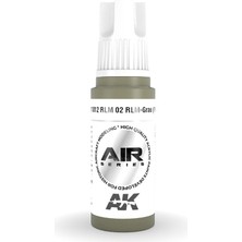 Ak Interactive Ak 11812 17 Ml. Rlm 02 Rlm-Grau (1941), Aircraft Serisi 3gen Akrilik Model Boyası
