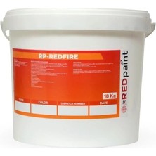 Redpaint Redfire Plus ( Yanmaz Boya ) Su Bazlı Yanmaz Boya 18KG