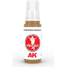 Ak Interactive Ak 11438 17 Ml. British Uniform Lights, Figür Serisi 3gen Akrilik Model Boyası