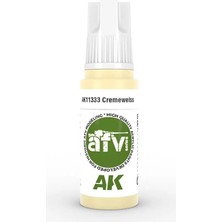 Ak Interactive Ak 11333 17 Ml. Cremeweiss, Afv Serisi 3gen Akrilik Model Boyası