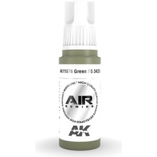 Ak Interactive Ak 11876 17 Ml. Green Fs 34258, Aircraft Serisi 3gen Akrilik Model Boyası