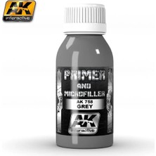 Ak Interactive Ak 758 100 Ml. Mikrofiller ve Gri Astar Profesyonel Model Boyası
