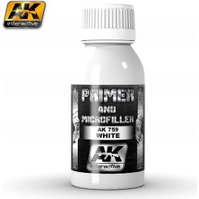 Ak Interactive Ak 759 100 Ml. Mikrofiller ve Beyaz Astar Profesyonel Model Boyası