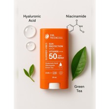 Dr. Medicell Dr.medicell 50 Spf %100 Mineral Filtreli ve Doğal Yüksek Korumalı Güneş Stick 20GR