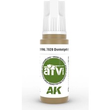 Ak Interactive Ak 11318 17 Ml. Ral 7028 Dunkelgelb (Initial), Afv Serisi 3gen Akrilik Model Boyası